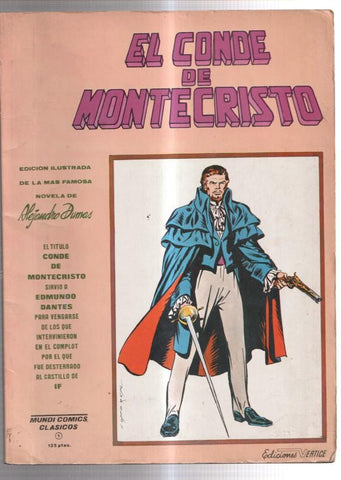 Vertice: Mundi Comics Clasicos numero 1: El conde de Montecristo