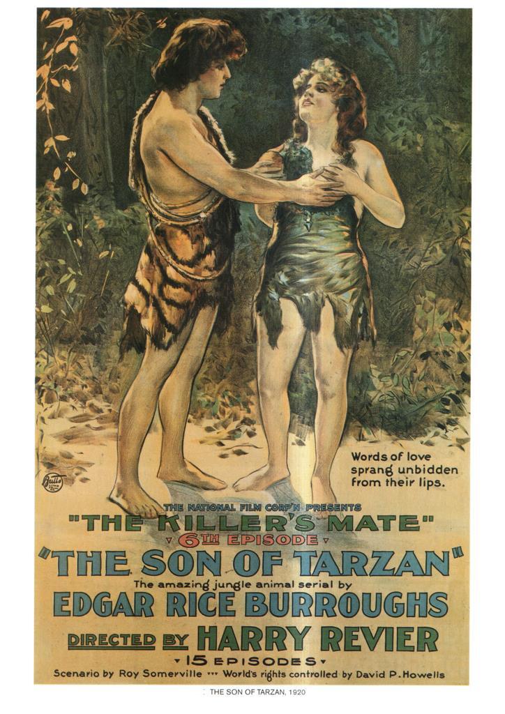 Poster DIN 4 numero 1051: The son of Tarzan, 1920: The Killer Mate