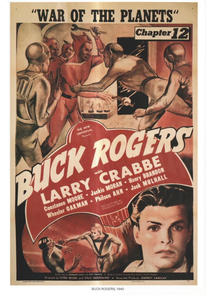 Poster DIN 4 numero 1057: Buck Rogers, 1940: War of the planets: Larry Crabbe