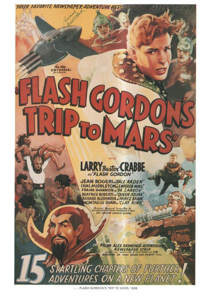 Poster DIN 4 numero 1061: Flash Gordon's Trip to Mars, 1938: Larry Buster Crabbe