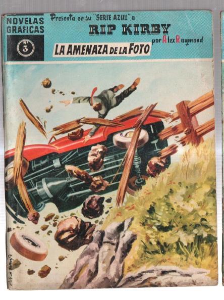 Novelas Graficas Dolar serie Azul: Rip Kirby numero 03: La amenaza de la foto