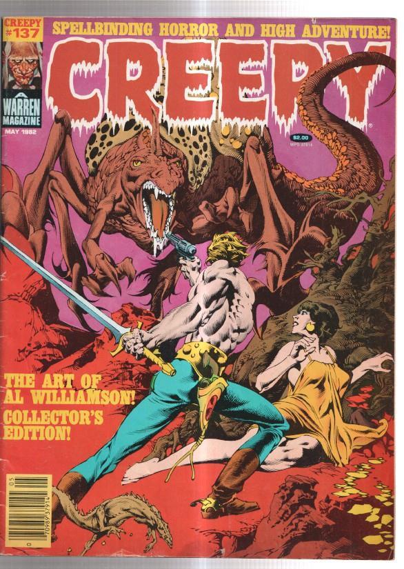 Creepy edicion americana numero 137: Al Williamson (numero dedicado a este autor)