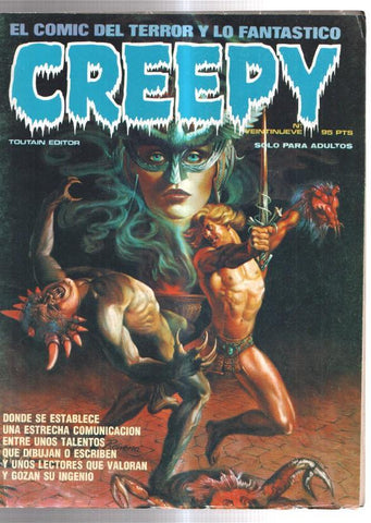 Creepy edicion española numero 29: Esteban Maroto, Martin Salvador