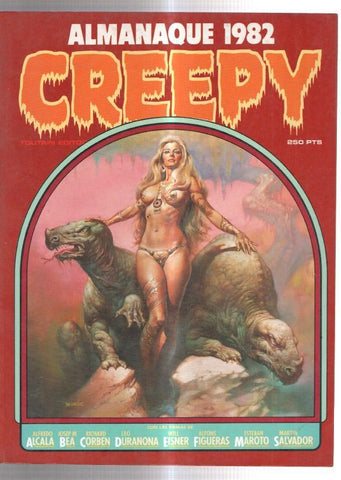 Creepy edicion española almanaque 1982: Alfredo Alcala, Richard Corben