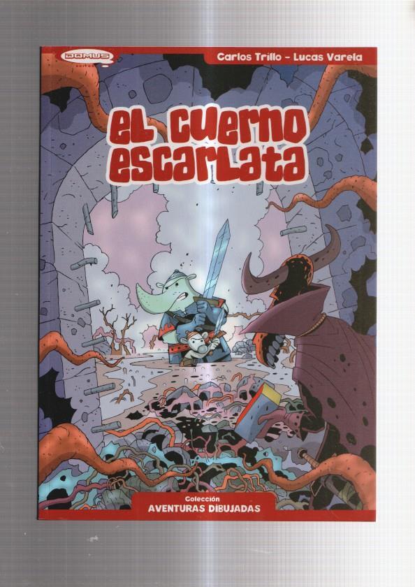 Coleccion Aventuras Dibujadas: El cuerno escarlata numero 5