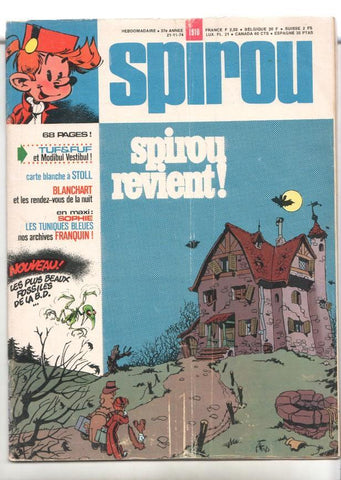 Revista Spirou num 1910: 21/11/74 - Tuf & Tuf et Modibul Vestibul