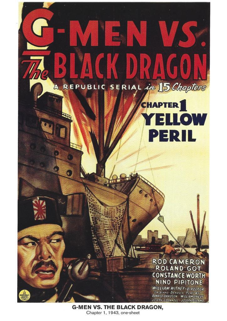 Poster DIN 4 numero 0969: G-Men Vs. The Black Dragon: Yellow Peril, chapter 1, 1943: Rod Cameron