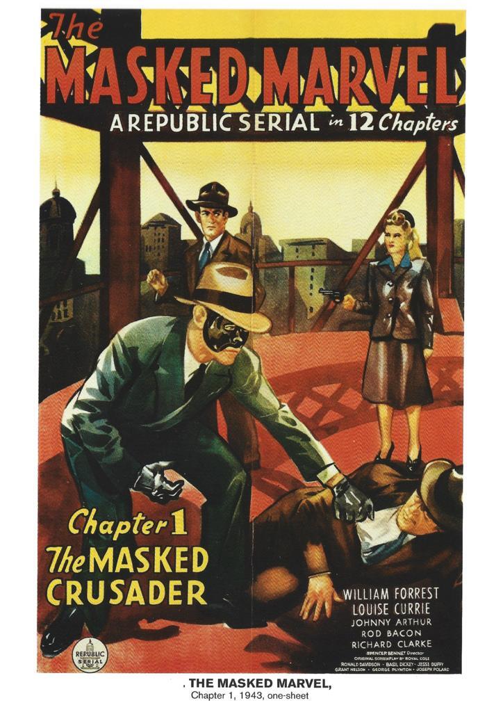 Poster DIN 4 numero 1131: The Masked Marvel: The masked crusader, chapter 1, 1943: William Forrest