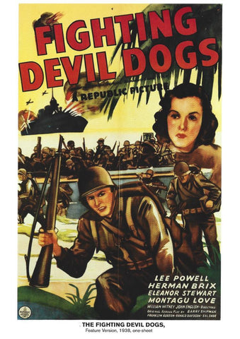 Poster DIN 4 numero 1142: The Fighting Devil Dogs: feature version, 1938: Lee Powell