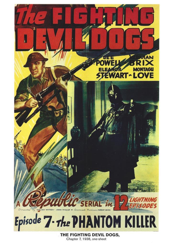 Poster DIN 4 numero 1143: The Fighting Devil Dogs: The Phantom Killer: chapter 7,1938: Lee Powell