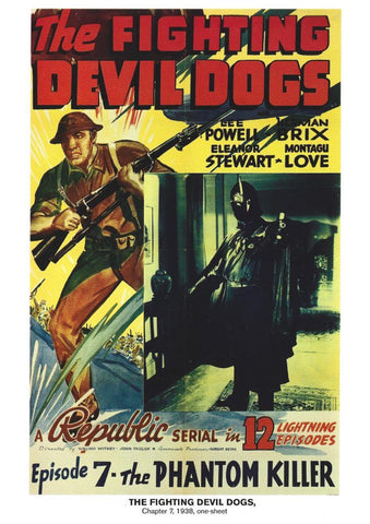 Poster DIN 4 numero 1143: The Fighting Devil Dogs: The Phantom Killer: chapter 7,1938: Lee Powell