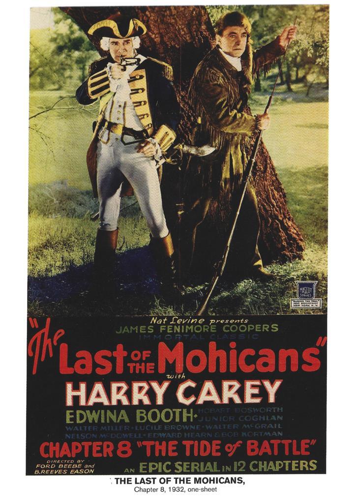 Poster DIN 4 numero 1149: The Last of the Mohicans: The Tide of Battle: chapter 8, 1932: Harry Carey