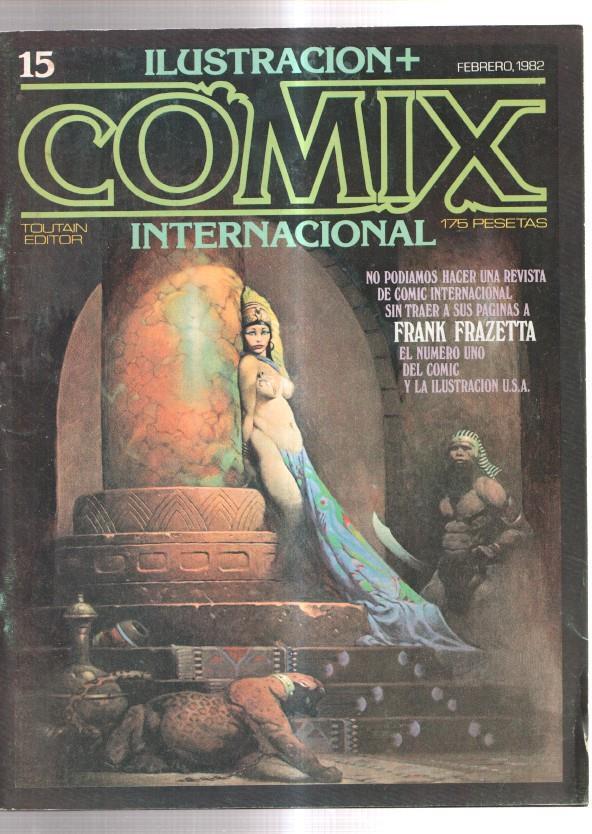 Revista Ilustracion + Comix numero 15: galeria de ilustradores: Frazetta