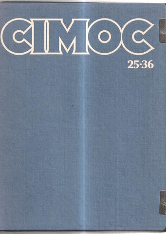 Carpeta archivadora revista CIMOC para los numero 25/36