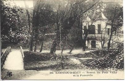 POSTAL A4564: Puente en Lamalou les Bains