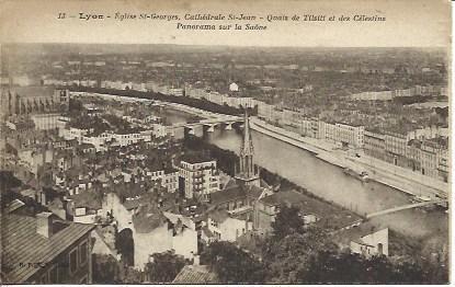 POSTAL A4576: Iglesia Saint Georges en Lyon