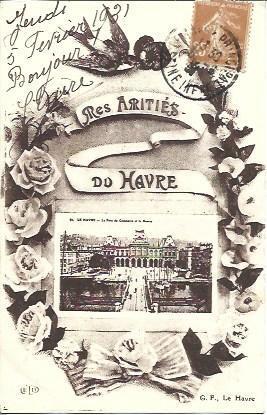 POSTAL A4551: Res Arities du Havre