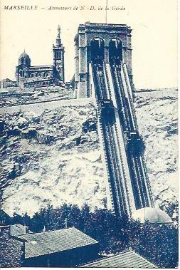 POSTAL A4622: Ascensores en Marsella