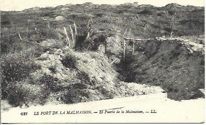 POSTAL A4539: Fuerte de la Malmaison