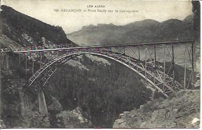 POSTAL A4480: Pont Baldy en Briançon