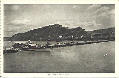 POSTAL A4458: Ehrenbreitstein