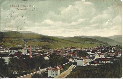 POSTAL A4462: Vista de Gebweiler
