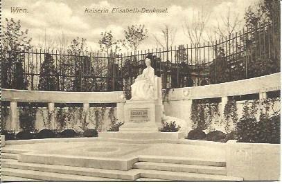 POSTAL A4469: Monumento a Sissi en Viena