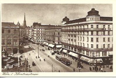 POSTAL A4470: Karnitnestrasse en Viena