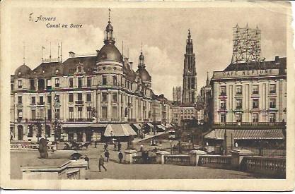 POSTAL A4472: Canal au Sucre en Anvers