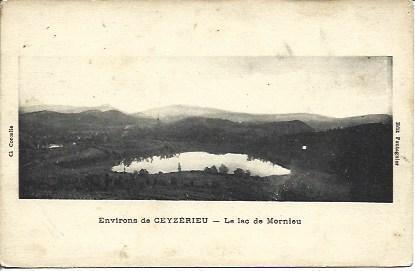 POSTAL A4524: Lago de Mornieu en Geyzerieu