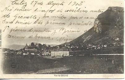 POSTAL A4533: Vista de Culoz