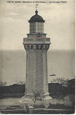 POSTAL A4517: Nuevo faro de Cette