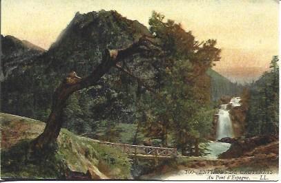 POSTAL A4499: Puente de España en Cauterets