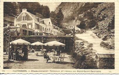 POSTAL A4500: Termas de Cauterets 