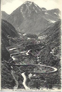 POSTAL A4504: Montaña de Cauterets