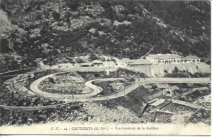 POSTAL A4506: La Raillere en Cauterets