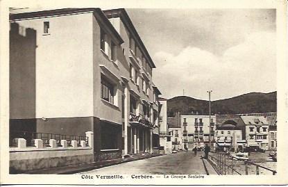 POSTAL A4510: Casas de Cerbere, Francia