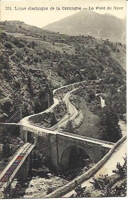 POSTAL A4512: Puente de Nyer, Francia