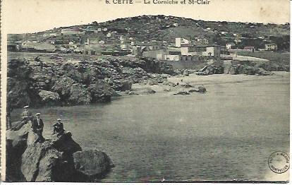 POSTAL A4513: Saint Clair en Cette, Francia