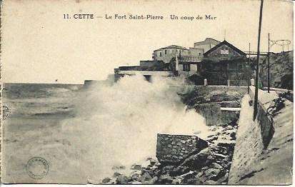 POSTAL A4514: Fort Saint Pierre en Cette, Francia