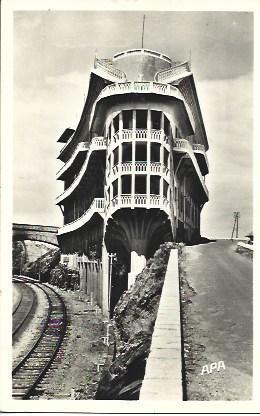 POSTAL A4508: Le Belvedere de Cerbere, Francia