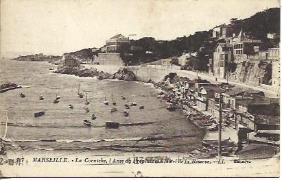 POSTAL A4626: Costa de Marsella