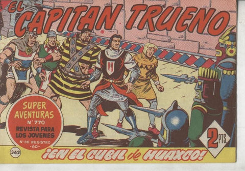 El Capitan Trueno original numero 362