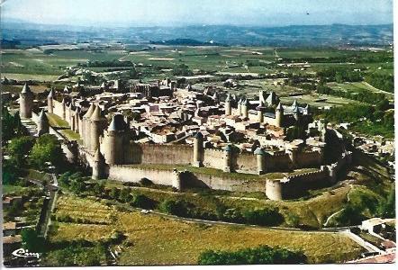 POSTAL A4742: Panoramica de Carcassone