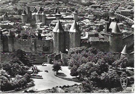 POSTAL A4743: Puerta Narbona de Carcassone