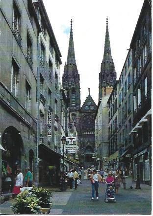 POSTAL A4748: Rue des Gras en Clermont Ferrand