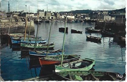 POSTAL A4751: Puerto de Cherbourg