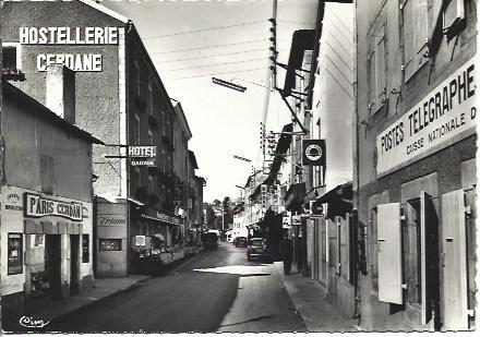 POSTAL A4731: Hostal Cerdane en Bourg Madame
