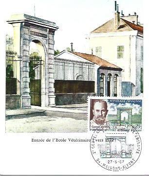 POSTAL A4715: Escuela Veterinaria de Alfort