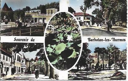 POSTAL A4720: Souvenir de Barbotan les Thermes